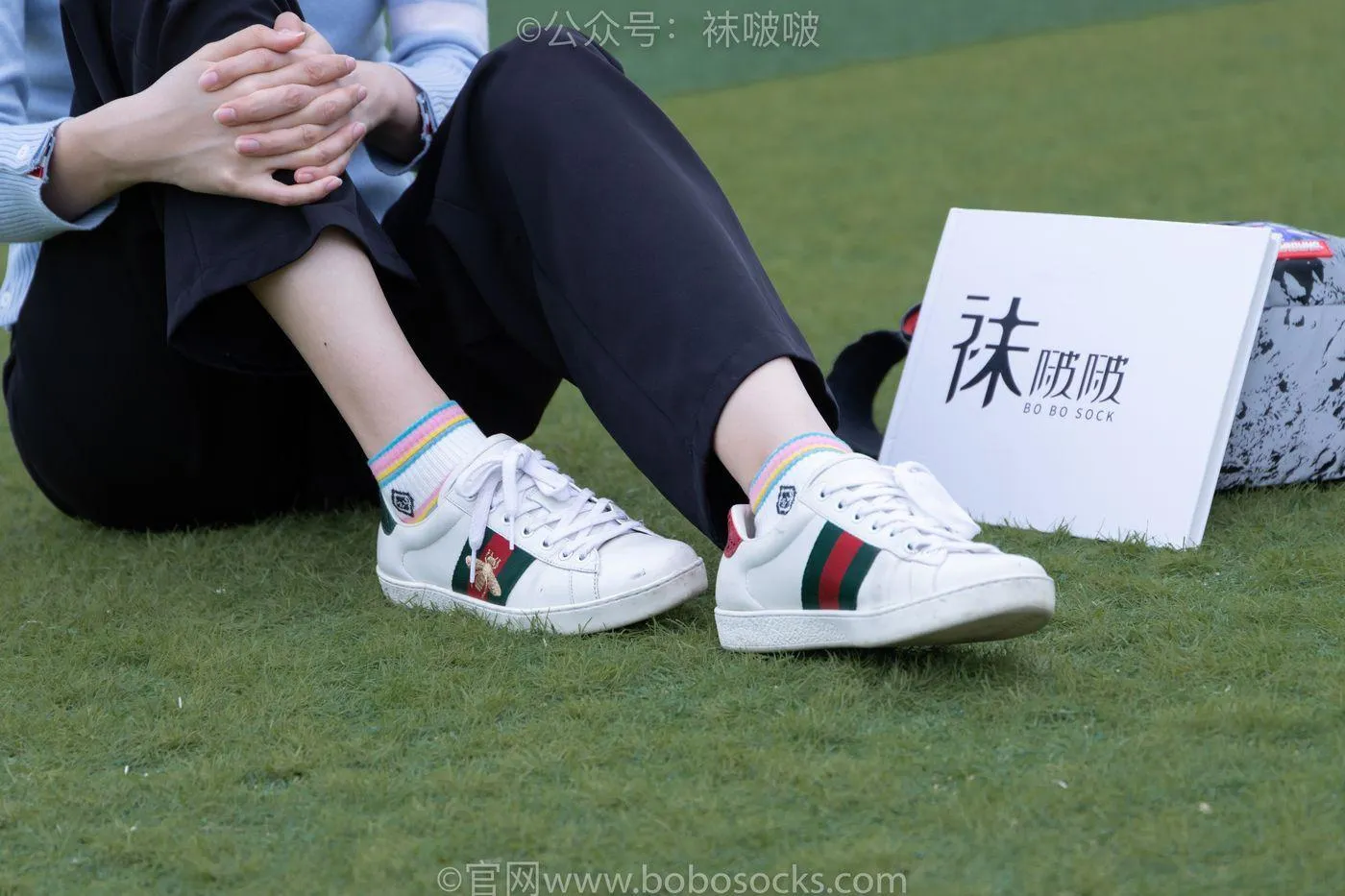 [BoBoSocks袜啵啵]NO.021 泡芙-板鞋、白棉袜、裸足 [131P]插图8